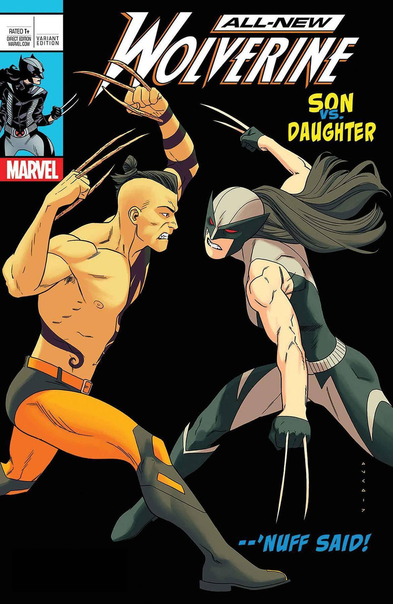 ALL NEW WOLVERINE (2016) #25 ANKA LH VAR LEG (LENTICULAR COVER)