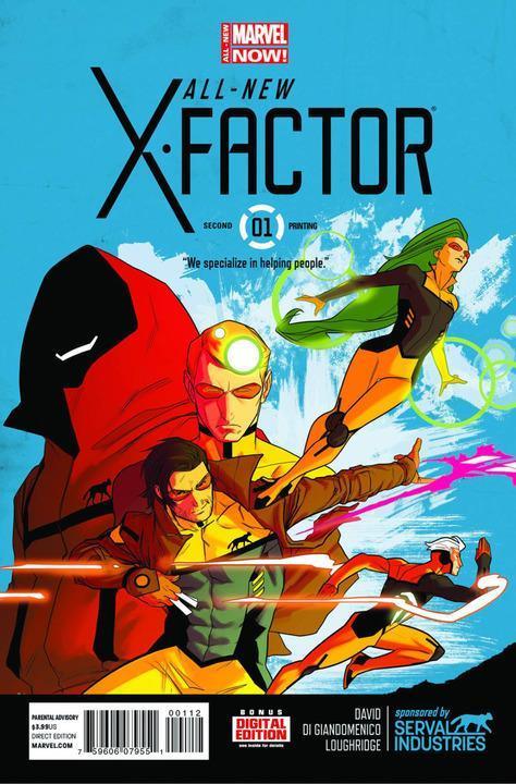 ALL NEW X-FACTOR #1 2ND PTG ANKA VAR ANMN