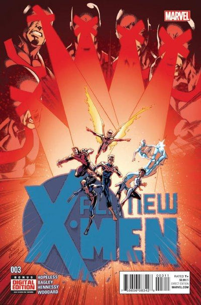 ALL NEW X-MEN VOL 2 #3 BAGLEY 2ND PTG VAR