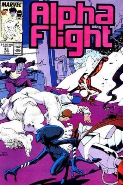 ALPHA FLIGHT #54 - Kings Comics