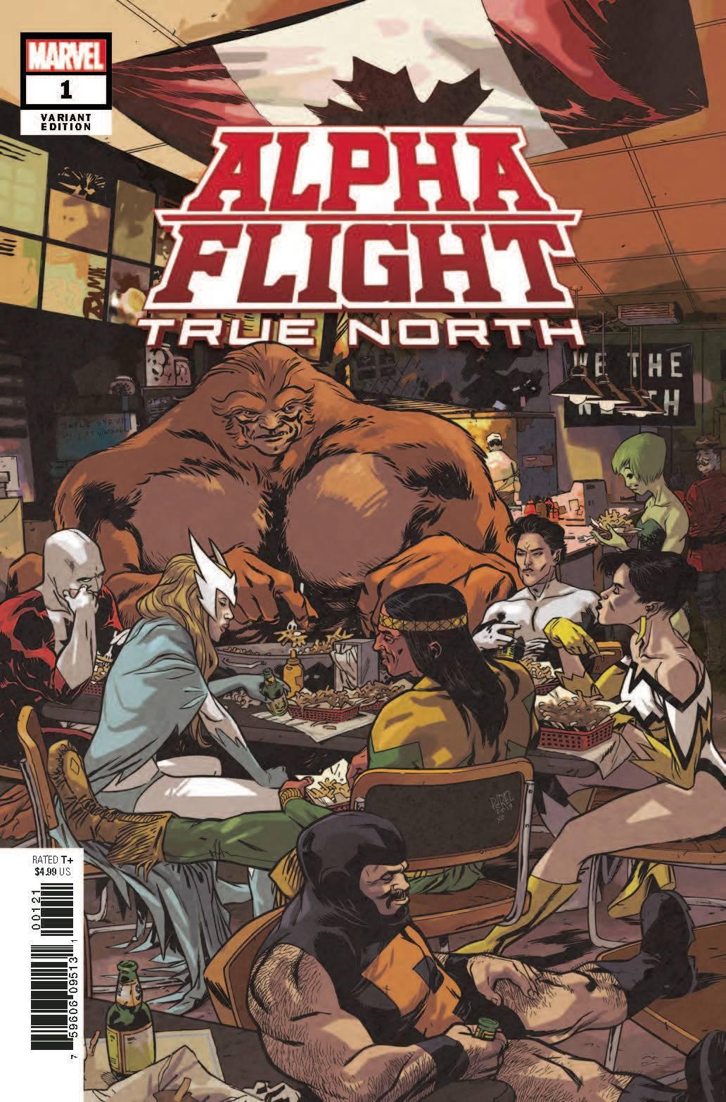 ALPHA FLIGHT TRUE NORTH #1 PEREZ VAR - Kings Comics