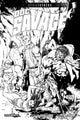 ALTERED STATES DOC SAVAGE #1 10 COPY TAN B&W INCV