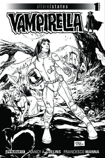 ALTERED STATES VAMPIRELLA (2015) #1 (ONE SHOT) 10 COPY TAN B&W INCV