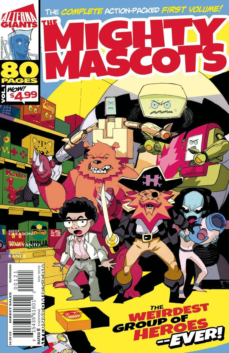 ALTERNA GIANTS MIGHTY MASCOTS