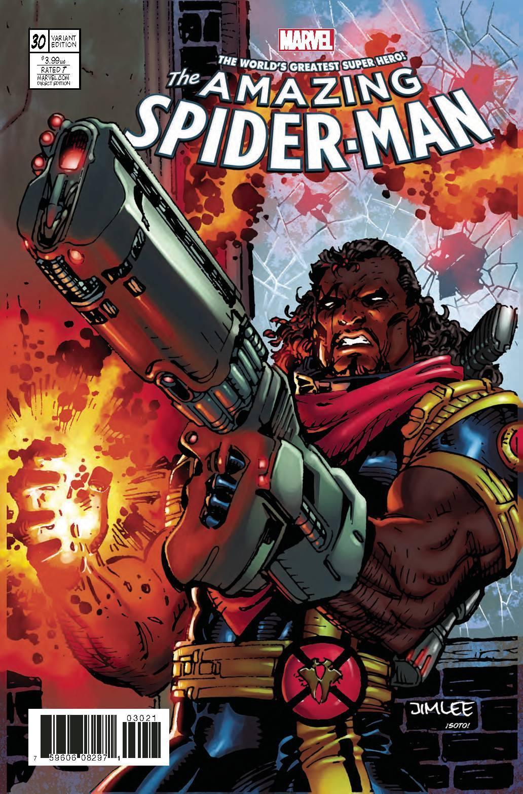 AMAZING SPIDER-MAN VOL 4 (2015) #30 X-MEN CARD VAR SE - Kings Comics