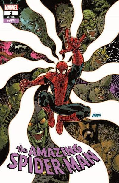 AMAZING SPIDER-MAN VOL 5 (2018) #1 - KINGS COMICS EXCLUSIVE DAVE JOHNSON VARIANT