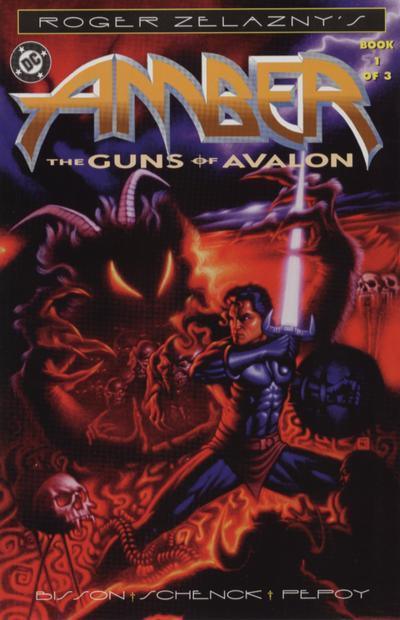 AMBER GUNS OF AVALON (1996) SET OF THREE - SLIGHTLY DAMAGED - Kings Comics