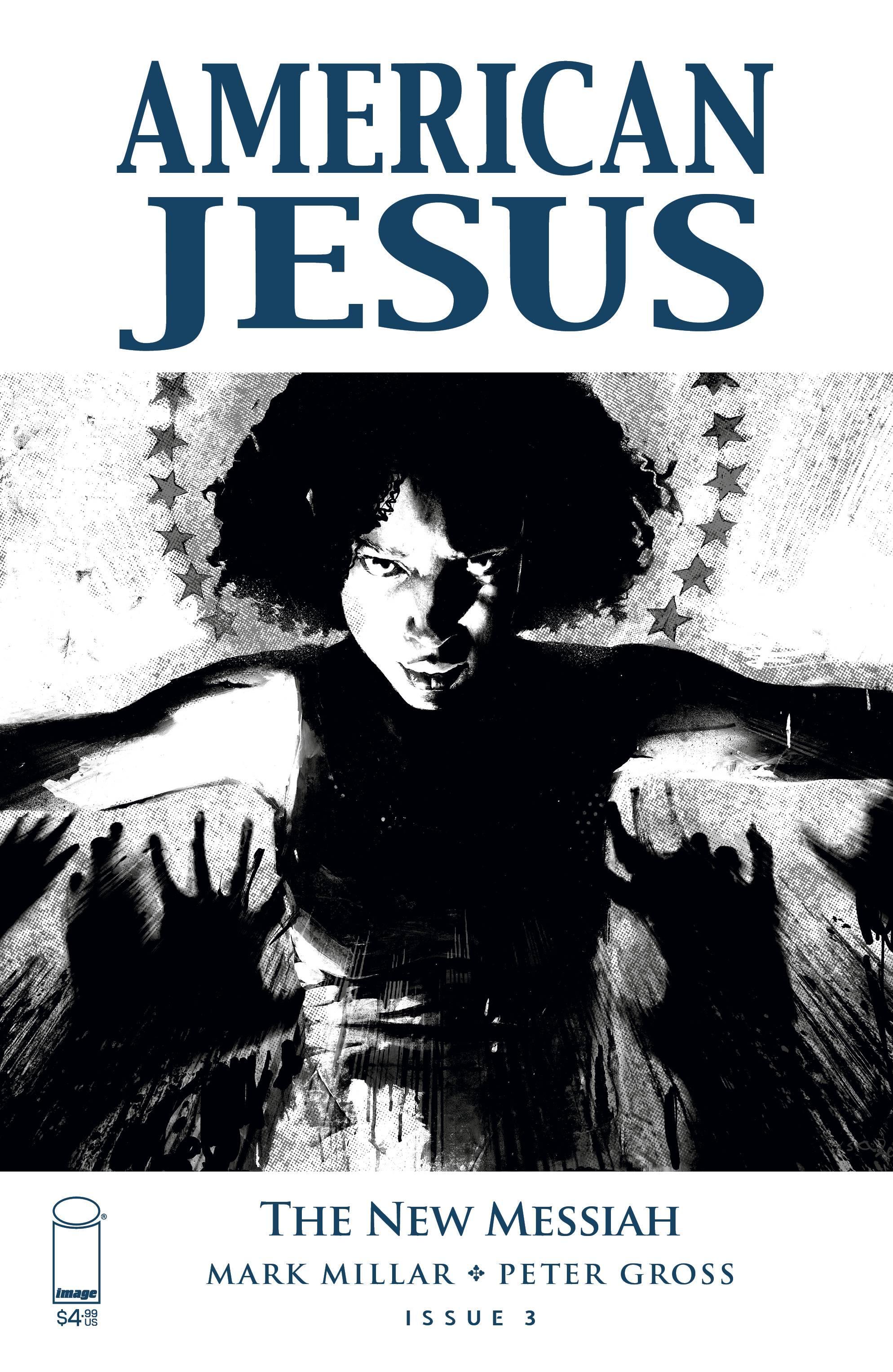 AMERICAN JESUS (PROJECT X-MAS) #3 CVR C B&W ALEXANDER - Kings Comics
