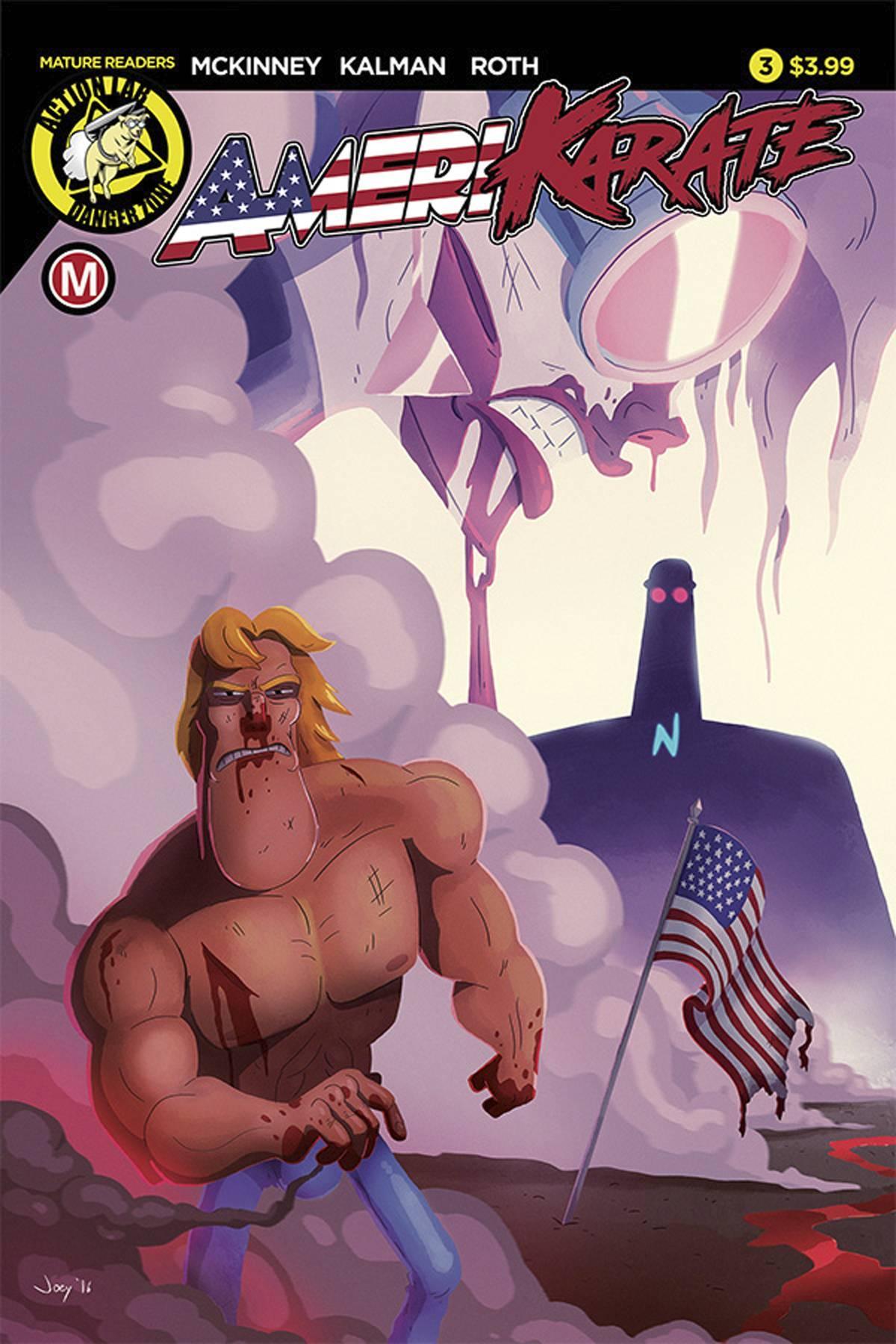 AMERIKARATE #3 - Kings Comics
