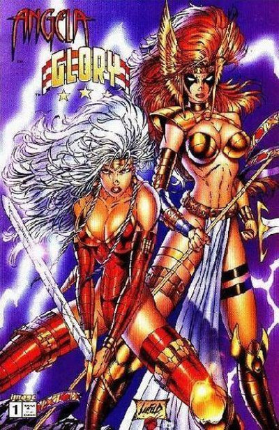 ANGELA GLORY RAGE OF ANGELS (1996) #1 CVR B LIEFELD