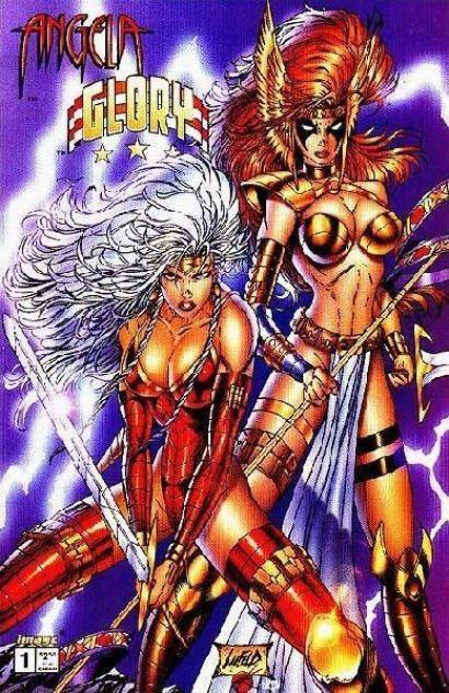 ANGELA GLORY RAGE OF ANGELS (1996) #1 CVR B LIEFELD