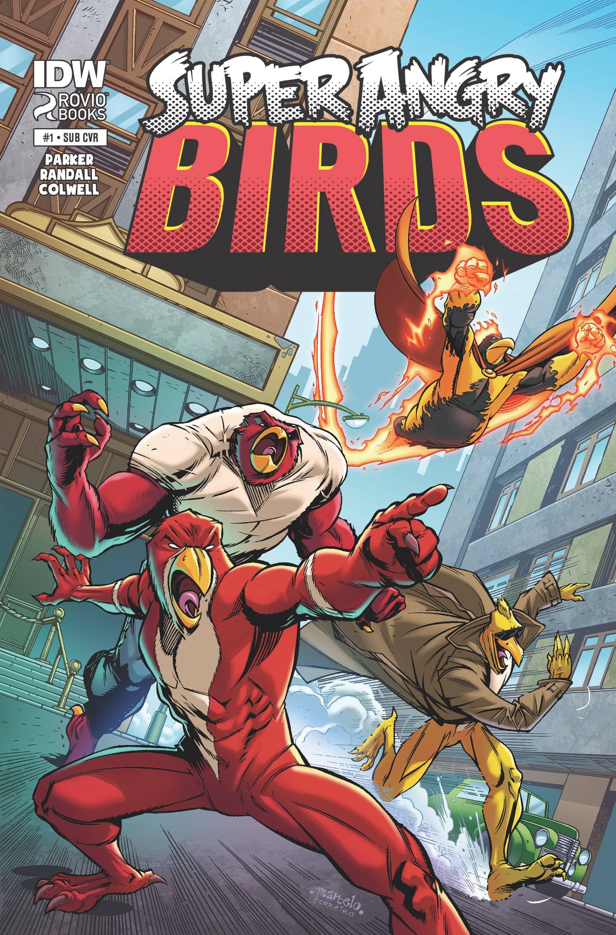 ANGRY BIRDS SUPER ANGRY BIRDS #1 SUBSCRIPTION VAR - Kings Comics