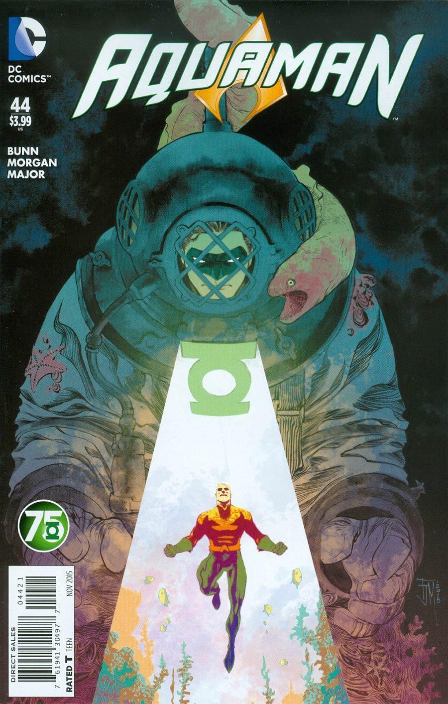 AQUAMAN VOL 5 #44 GREEN LANTERN 75 VAR ED - Kings Comics