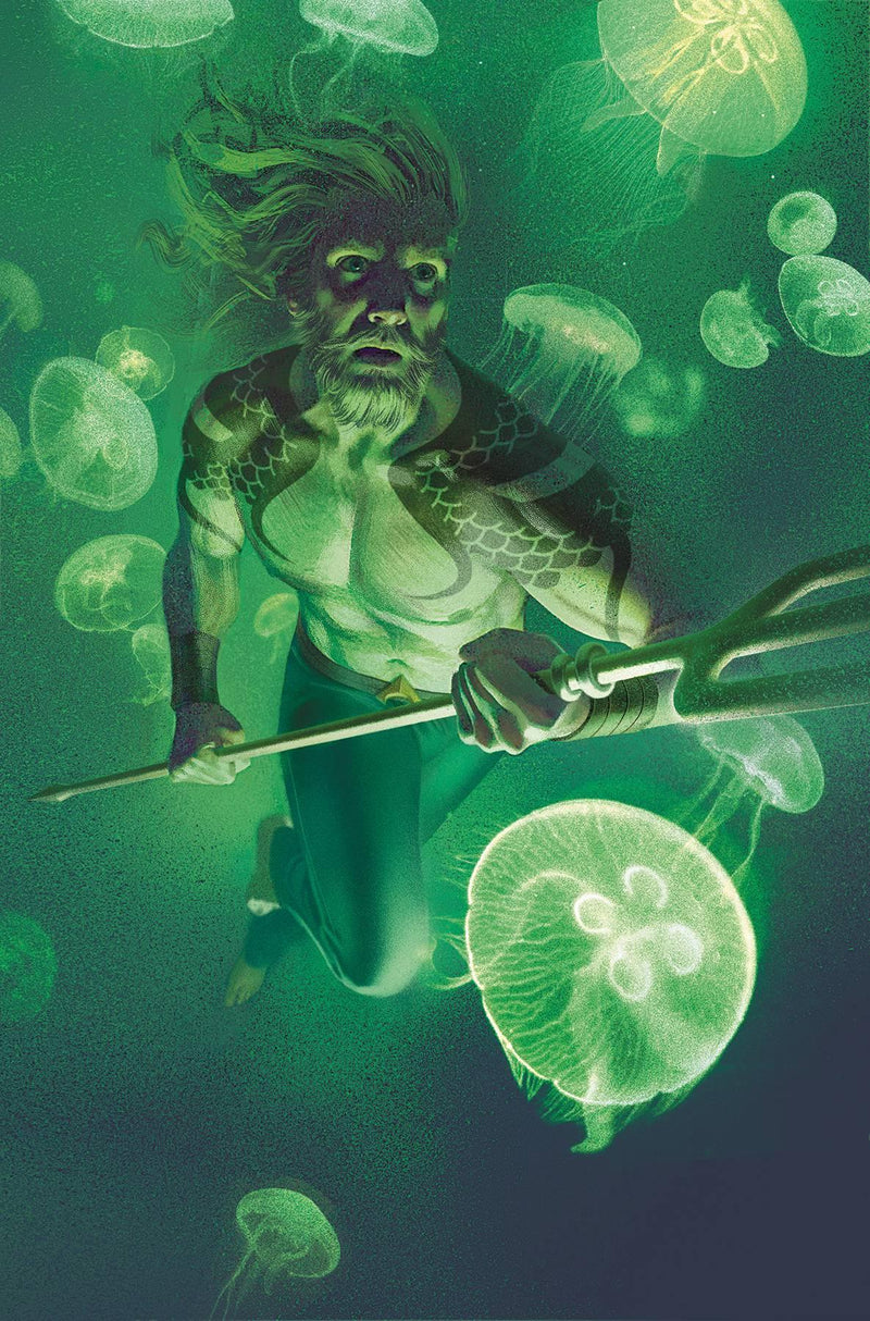 AQUAMAN VOL 6 #52 CARD STOCK VAR ED YOTV