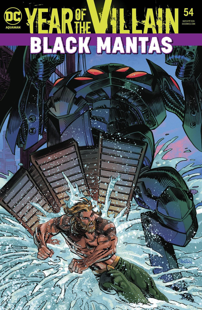 AQUAMAN VOL 6 #54 YOTV ACETATE