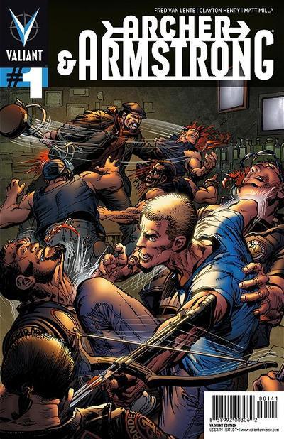 ARCHER & ARMSTRONG VOL 2 #1 100 COPY INCV ADAMS CVR