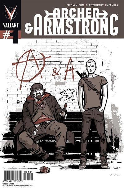 ARCHER & ARMSTRONG VOL 2 #1 20 COPY INCV AJA CVR
