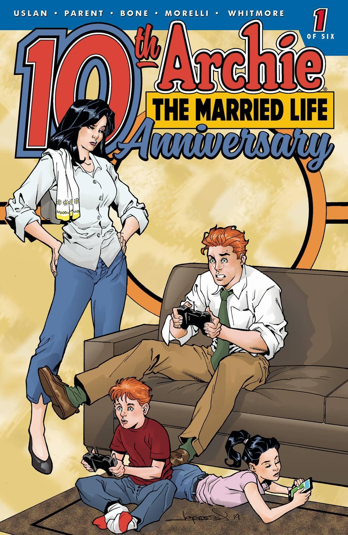 ARCHIE MARRIED LIFE 10 YEARS LATER #1 CVR E LOPRESTI - Kings Comics