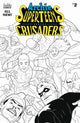 ARCHIES SUPERTEENS VS CRUSADERS #2 CVR B DAVE WILLIAMS B&W