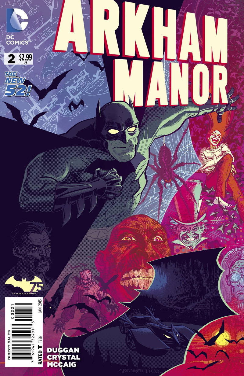 ARKHAM MANOR #2 VAR ED