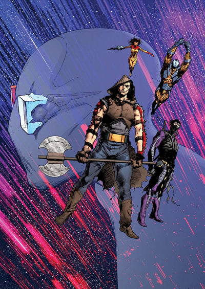 ARMOR HUNTERS #2 20 COPY INCV HAIRSINE