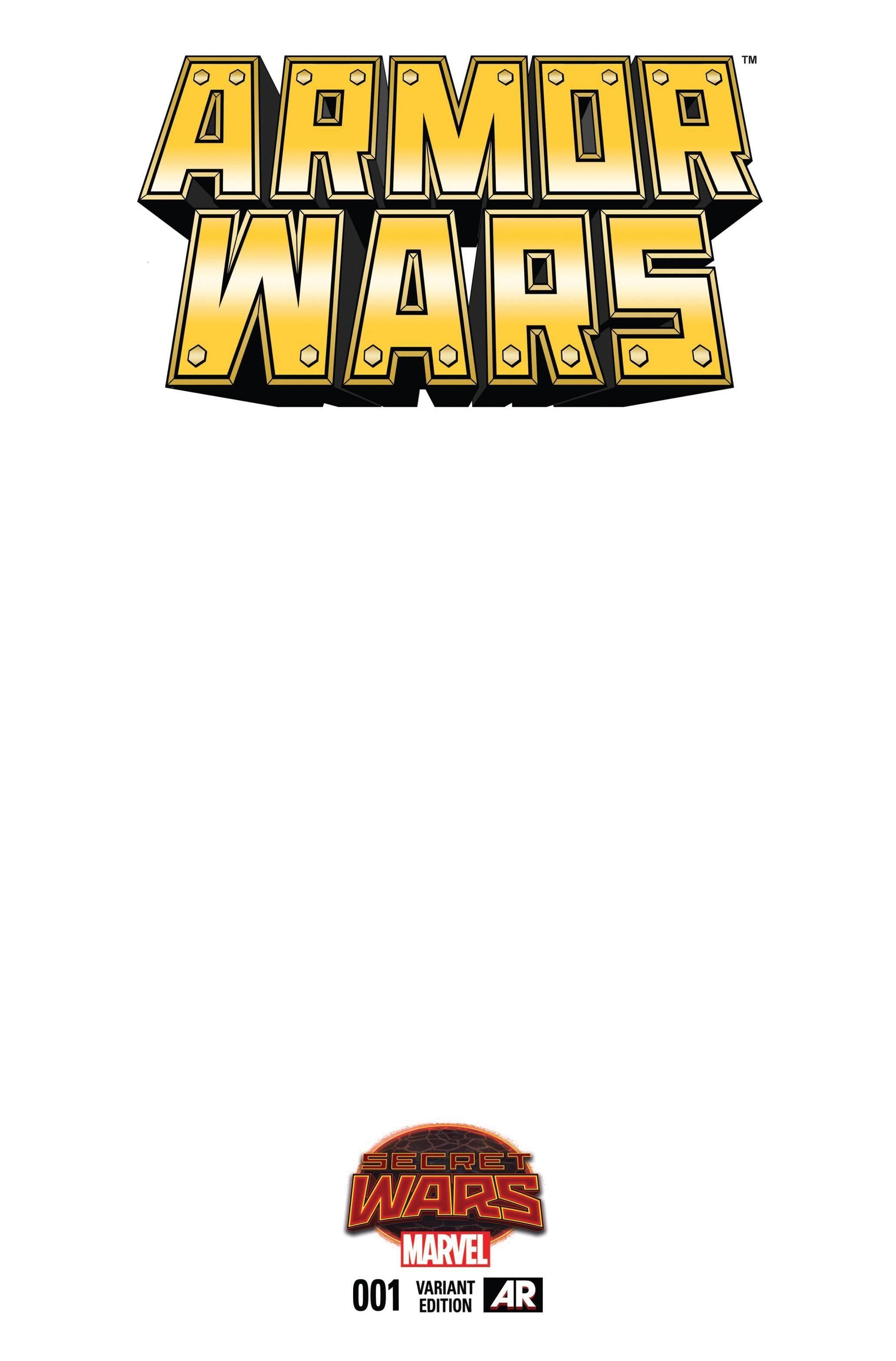ARMOR WARS #1 BLANK VAR - Kings Comics