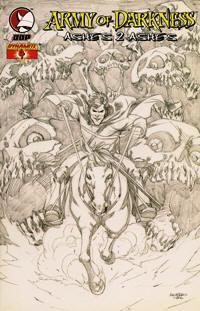 ARMY OF DARKNESS ASHES 2 ASHES #4 GARZA SKETCH INCV CVR