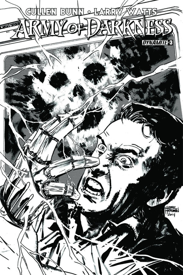 ARMY OF DARKNESS VOL 4 #3 10 COPY HARDMAN B&W INCV