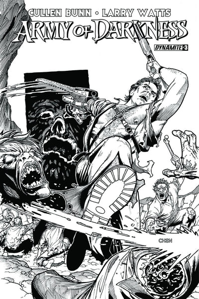 ARMY OF DARKNESS VOL 4 #3 15 COPY CHEN B&W INCV