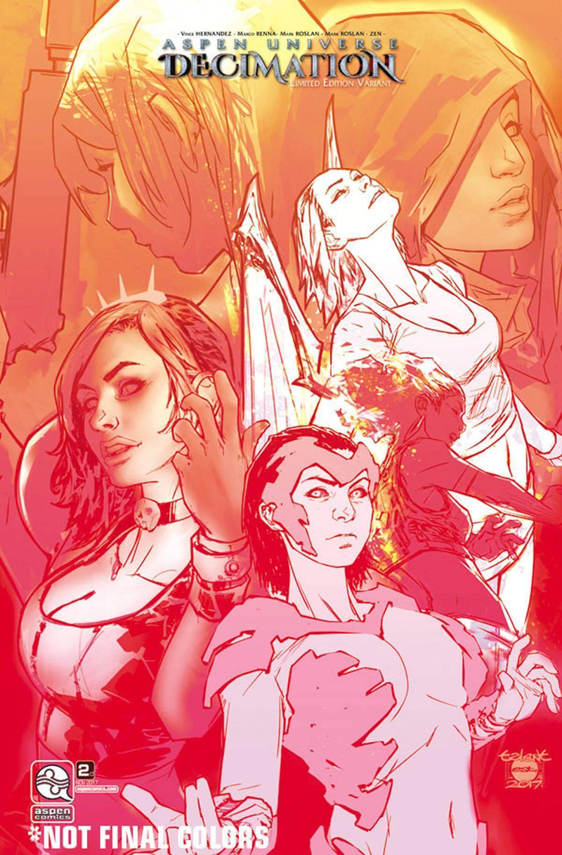 ASPEN UNIVERSE DECIMATION #2 10 COPY INCV
