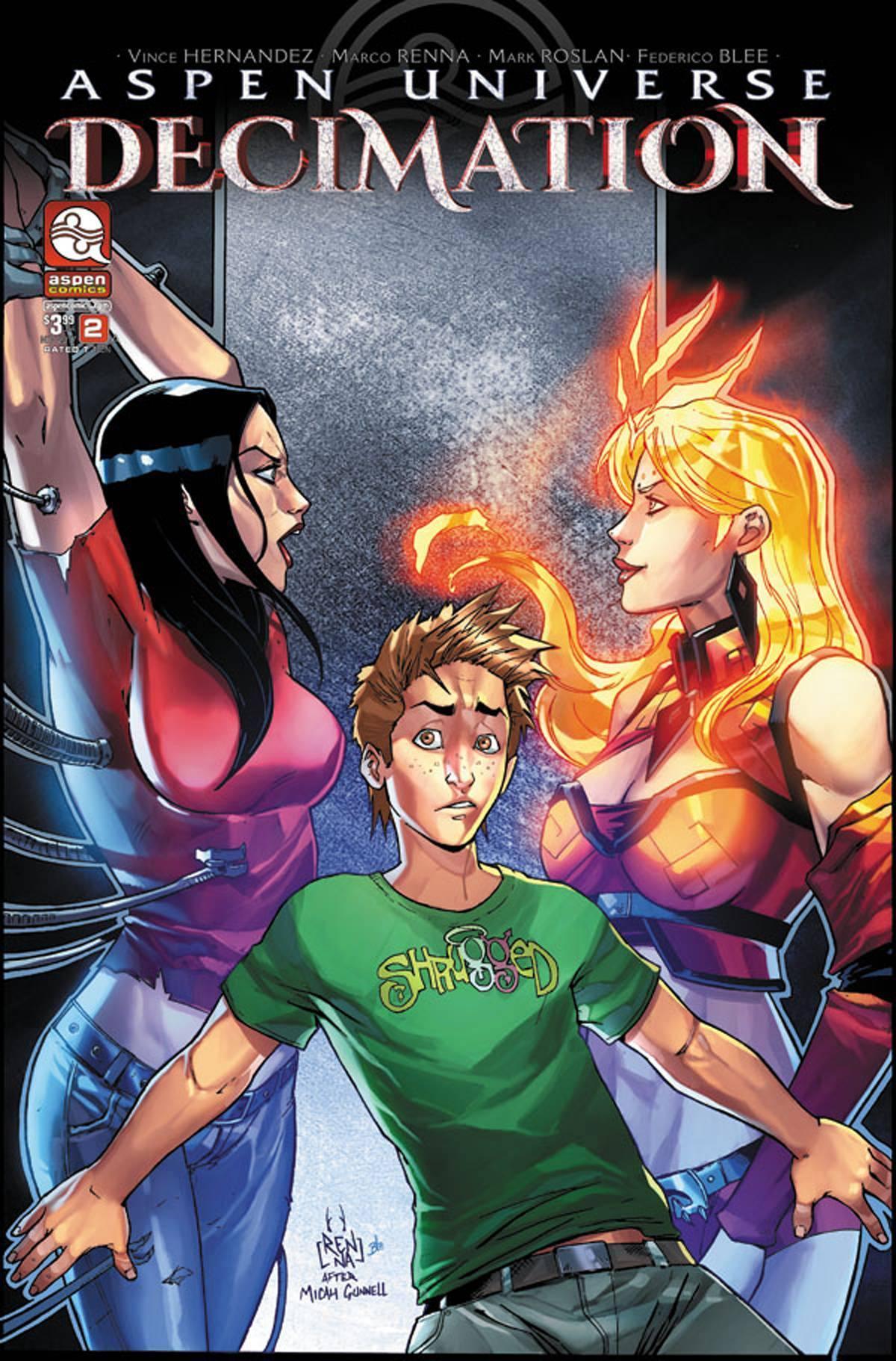 ASPEN UNIVERSE DECIMATION #2 CVR A RENNA - Kings Comics