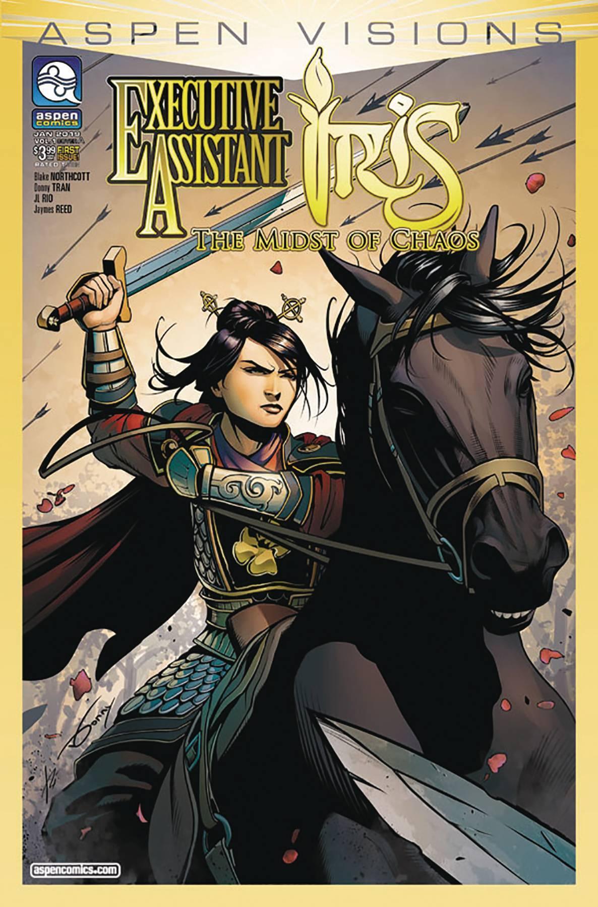 ASPEN VISIONS IRIS MIDST OF CHAOS #1 CVR A TRAN - Kings Comics