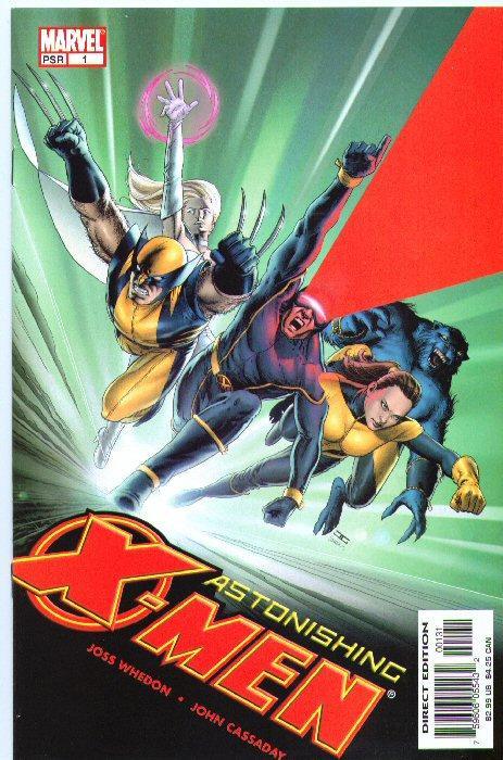 ASTONISHING X-MEN VOL 3 (2004) #1 TEAM VARIANT CASSADAY CVR