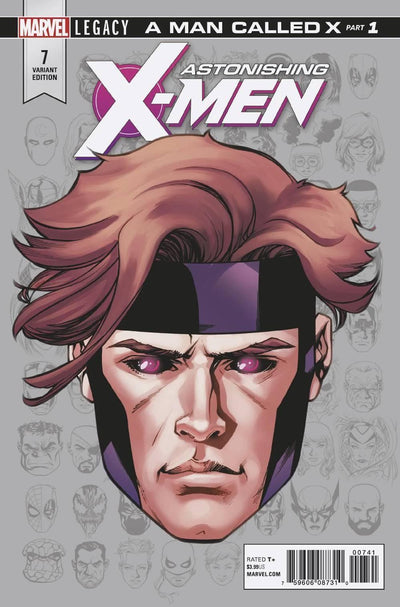 ASTONISHING X-MEN VOL 4 #7 MCKONE LEGACY HEADSHOT VAR LEG