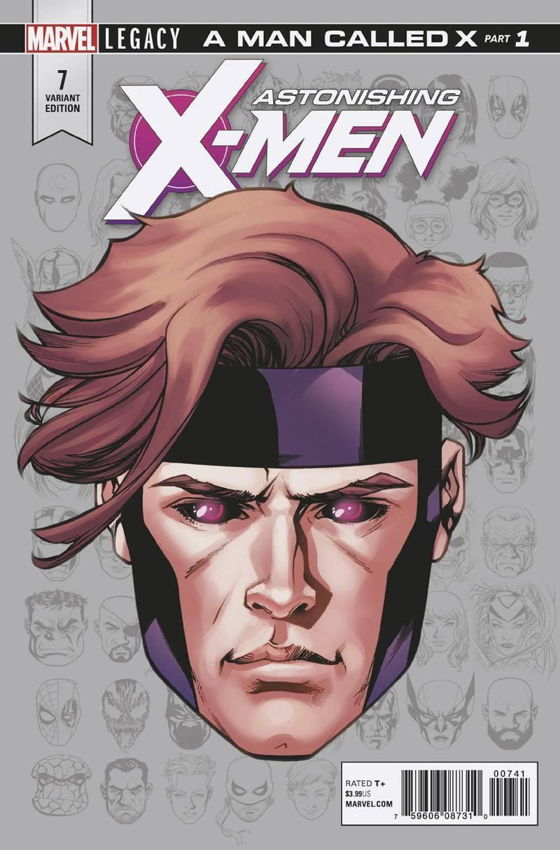 ASTONISHING X-MEN VOL 4 #7 MCKONE LEGACY HEADSHOT VAR LEG