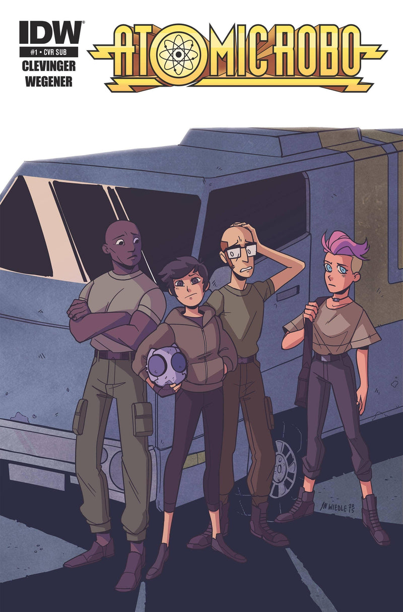 ATOMIC ROBO & THE RING OF FIRE #1 SUBSCRIPTION VAR