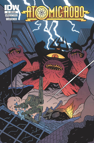 ATOMIC ROBO & THE RING OF FIRE #3 SUBSCRIPTION VAR