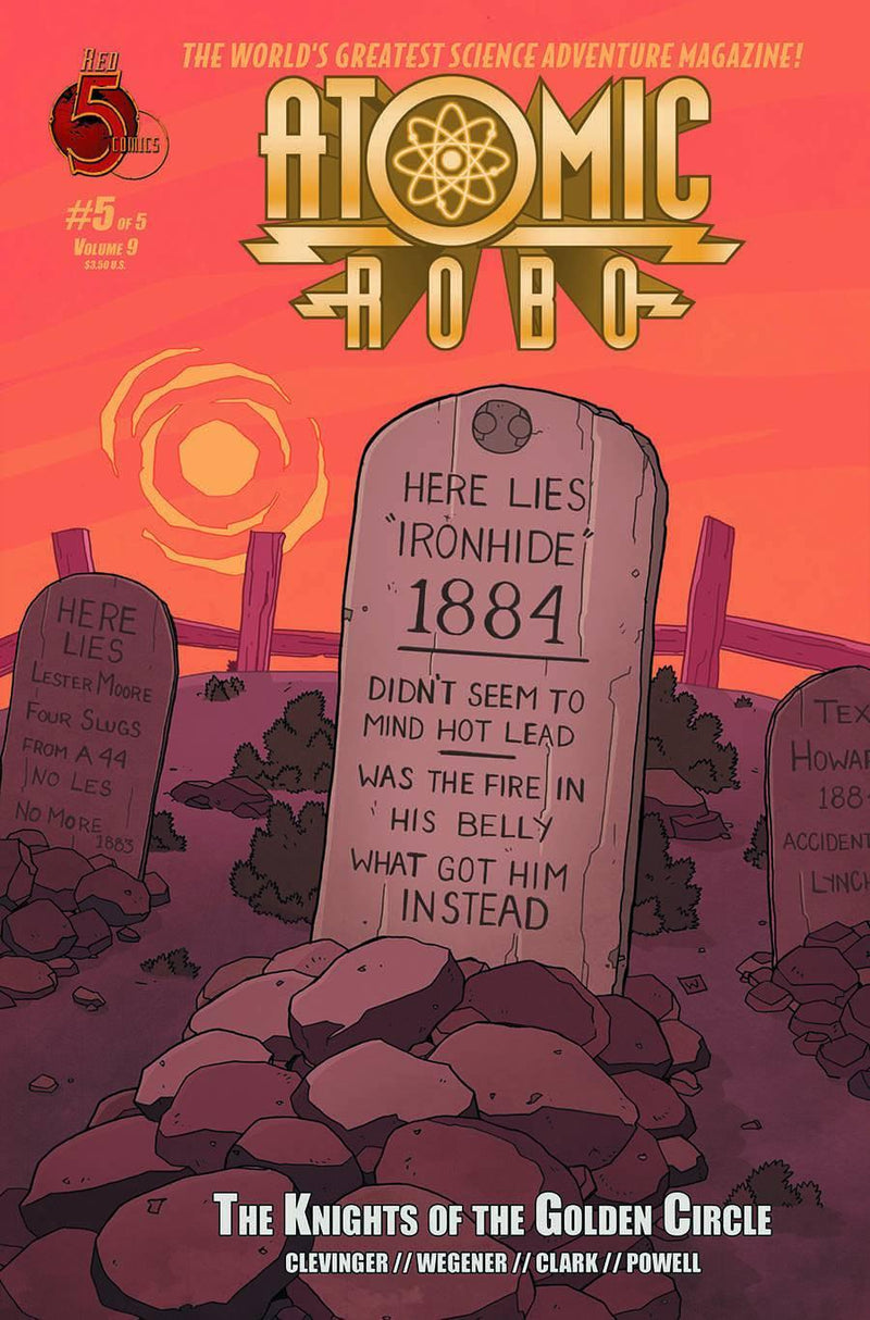 ATOMIC ROBO KNIGHTS OF GOLDEN CIRCLE #5