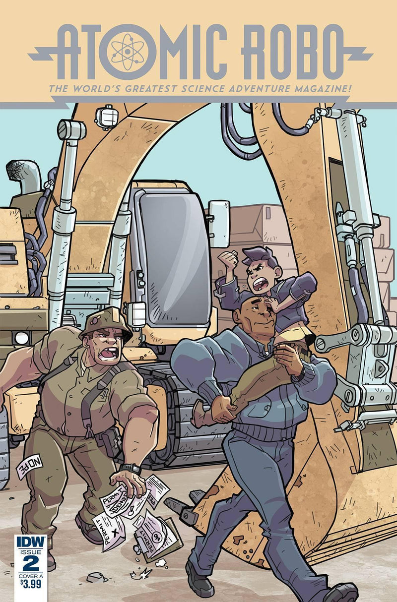 ATOMIC ROBO SPECTRE OF TOMORROW #2 CVR A WEGENER