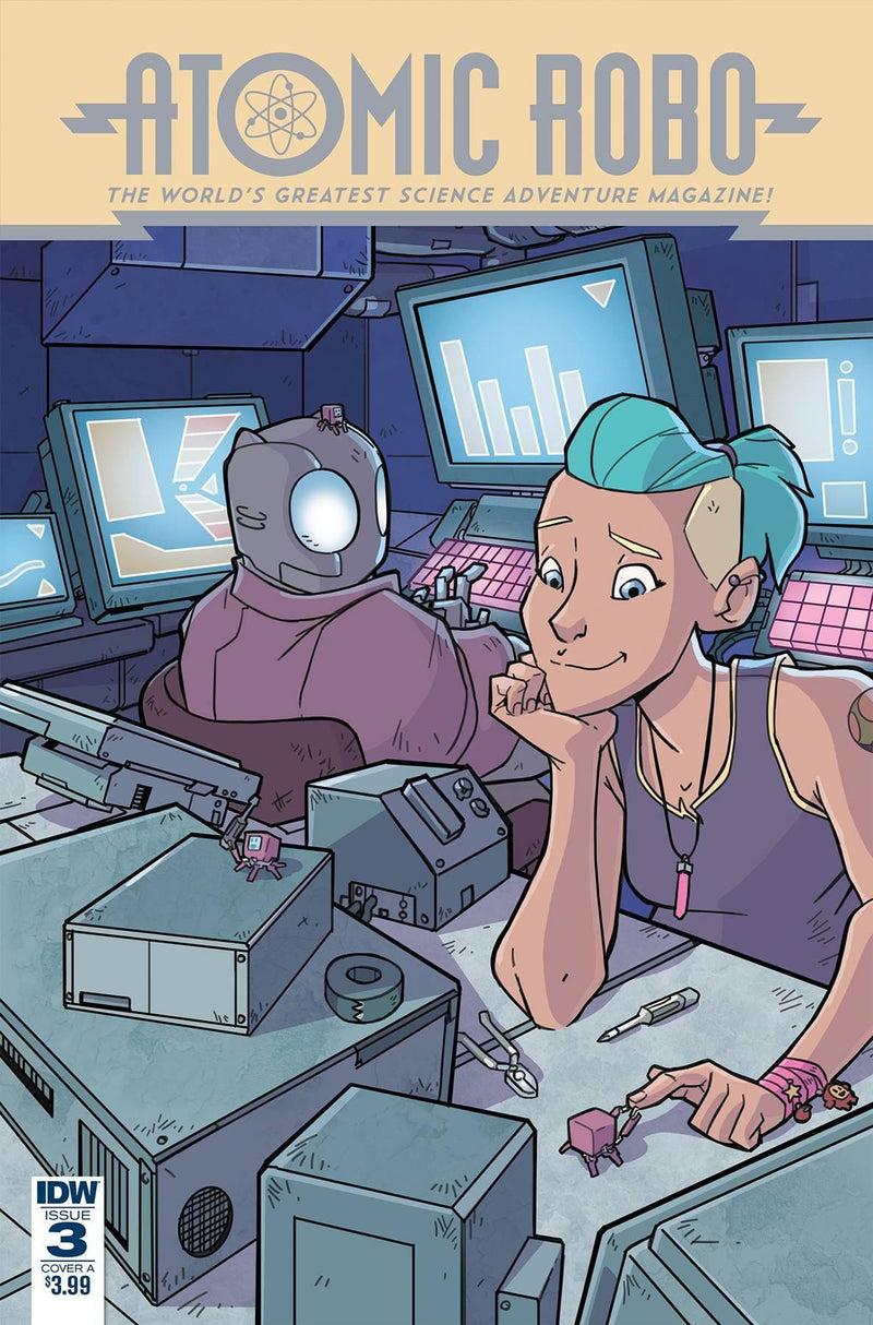 ATOMIC ROBO SPECTRE OF TOMORROW #3 CVR A WEGENER