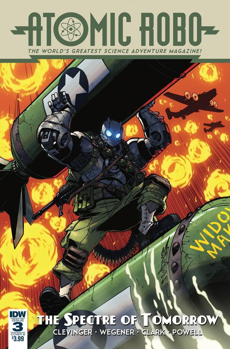 ATOMIC ROBO SPECTRE OF TOMORROW #3 CVR B MILNE