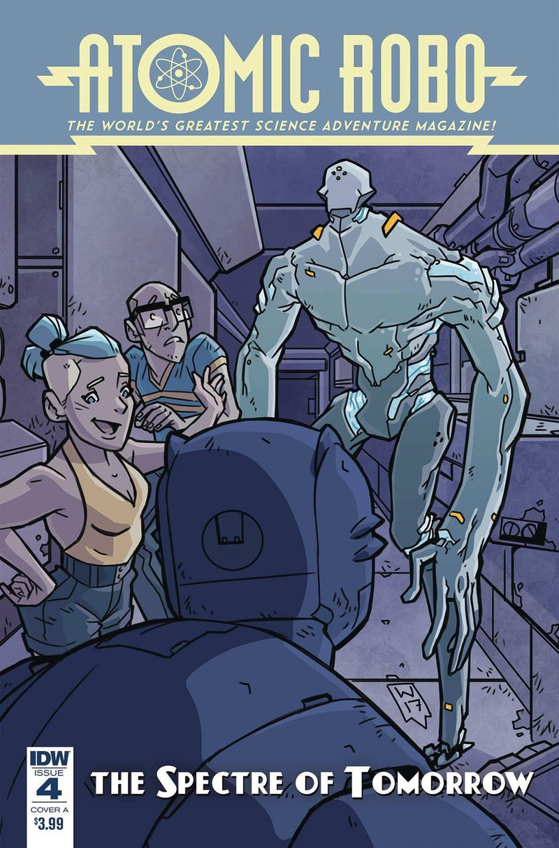 ATOMIC ROBO SPECTRE OF TOMORROW #4 CVR A WEGENER