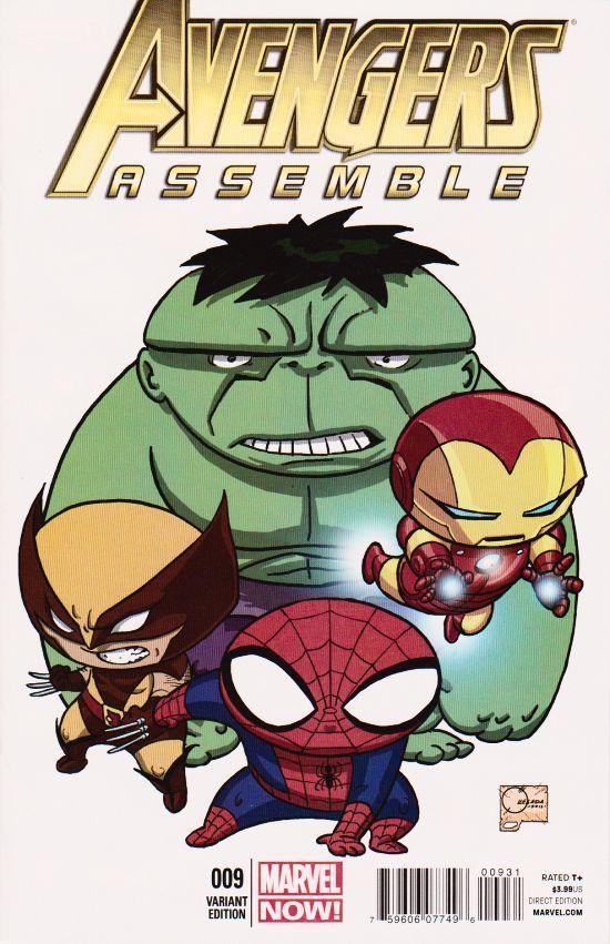 AVENGERS ASSEMBLE #9 QUESADA VAR NOW