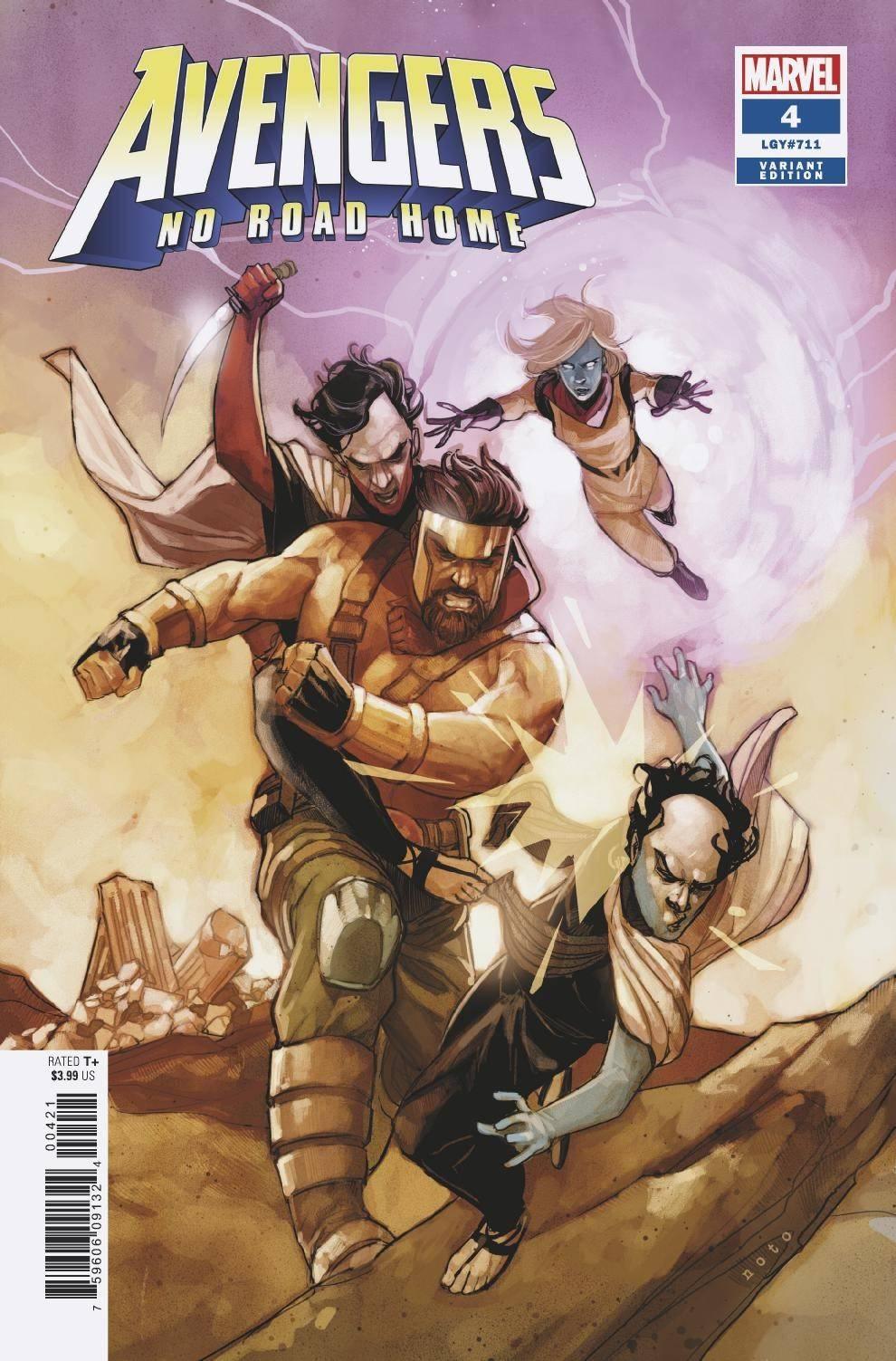 AVENGERS NO ROAD HOME #4 NOTO CONNECTING VAR - Kings Comics