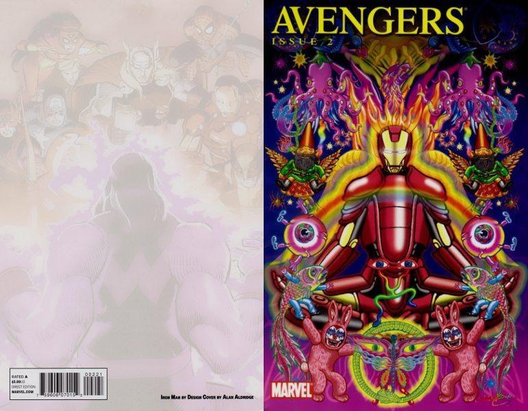 AVENGERS VOL 4 (2010) #2 IM DESIGN 2 VAR HA - Kings Comics