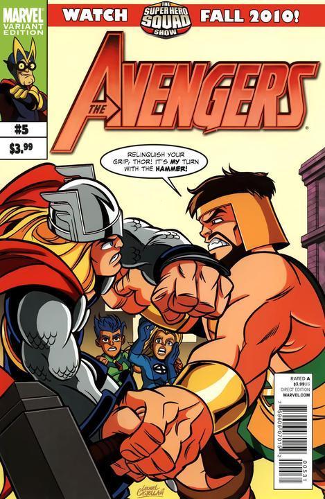 AVENGERS VOL 4 #5 SHS VAR