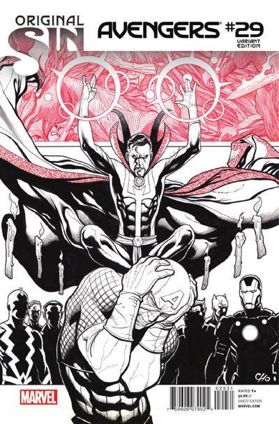 AVENGERS VOL 5 #29 CHO SKETCH VAR SIN - Kings Comics