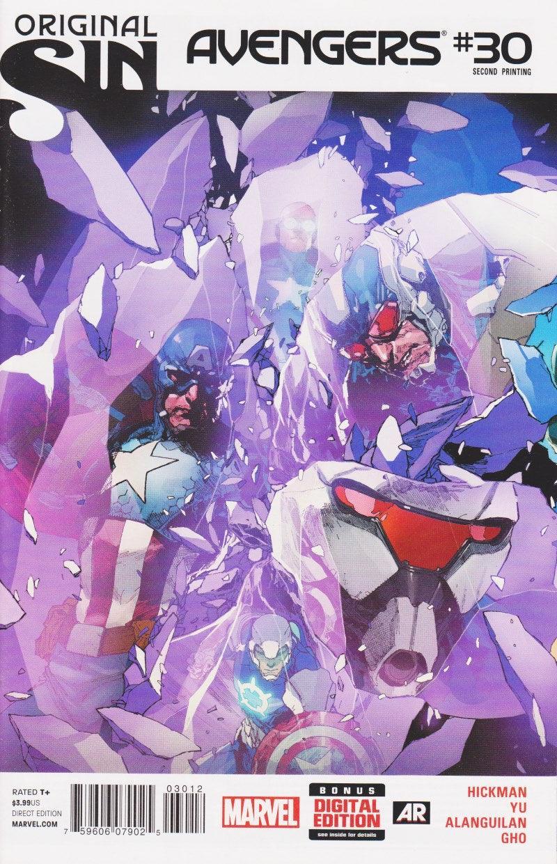 AVENGERS VOL 5 #30 2ND PTG YU VAR SIN - Kings Comics