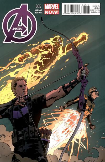 AVENGERS VOL 5 #5 RIVERA VAR NOW