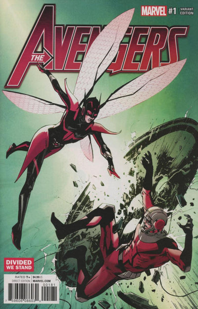 AVENGERS VOL 6 #1 GUICE DIVIDED WE STAND VAR NOW